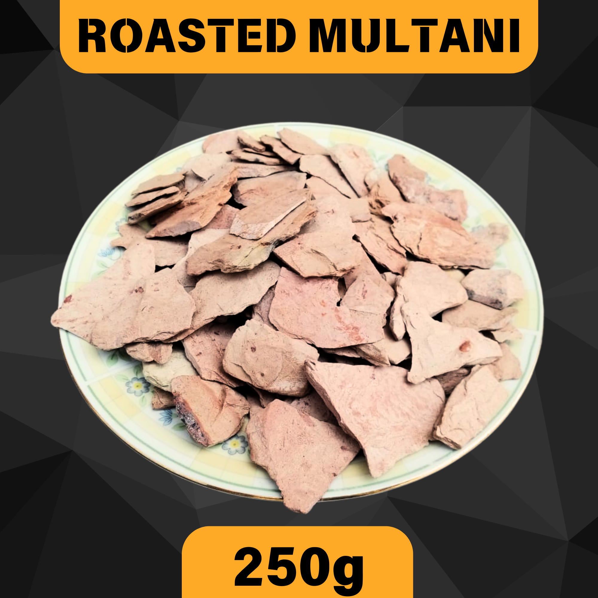 250g Roasted Multani Mitti Premiuim And High Quality Natural Clay For Eating And ASMR